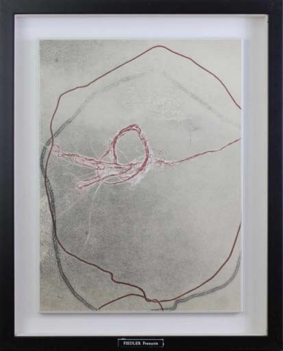 COMPOSITION - FIEDLER François (1921 - 2001) - Lithographie