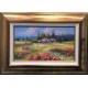 LE HAMEAU - GHESQUIERE Christophe (1968-) - Huile sur toile