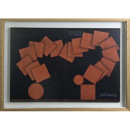 COMPOSITION - BURY Pol (1922 - ) - Lithographie