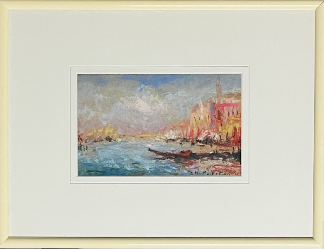 VENISE - PELLETIER Charles (1922 - 2005) - Pastel