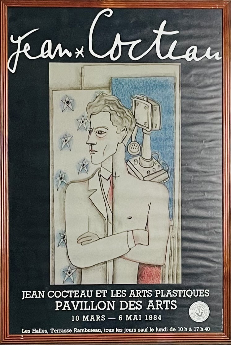 AUTOPORTRAIT - COCTEAU Jean (D'après) (1889 - 1963) - Affiche