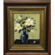 LE VASE BLEU - MALLET Edouard (XXème siècle) - Huile sur toile