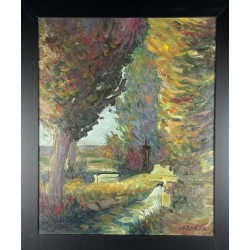 PAYSAGE A L'ÉCLUSE