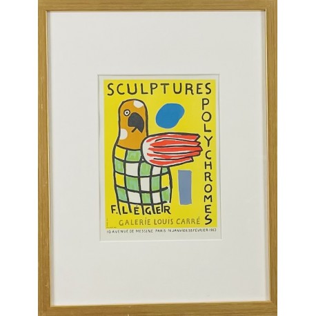 SCULPTURES POLYCHROMES - LEGER Fernand (1881 - 1955) - Lithographie