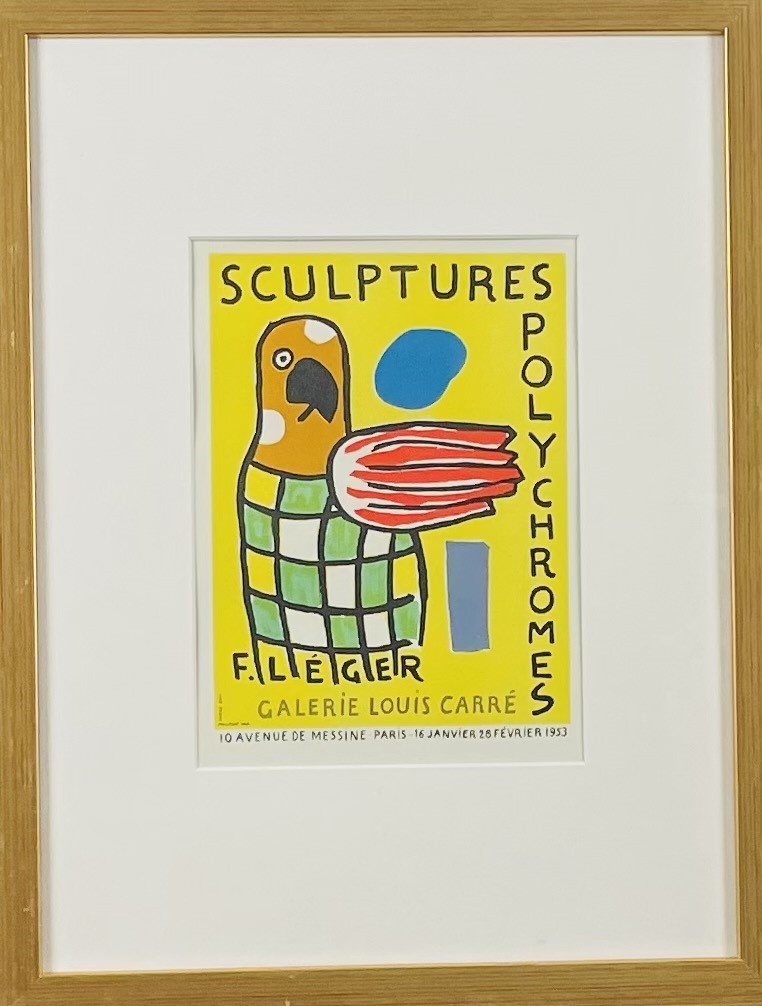 SCULPTURES POLYCHROMES - LEGER Fernand (1881 - 1955) - Lithographie