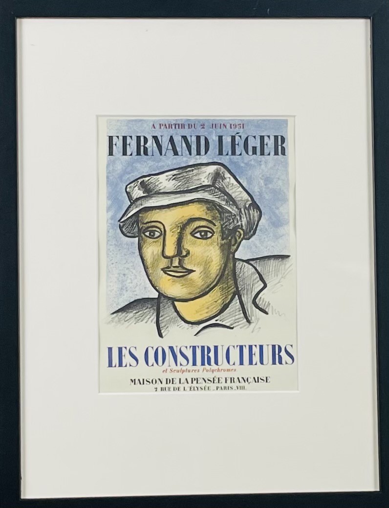 LES CONSTRUCTEURS - LEGER Fernand (1881 - 1955) - Lithographie
