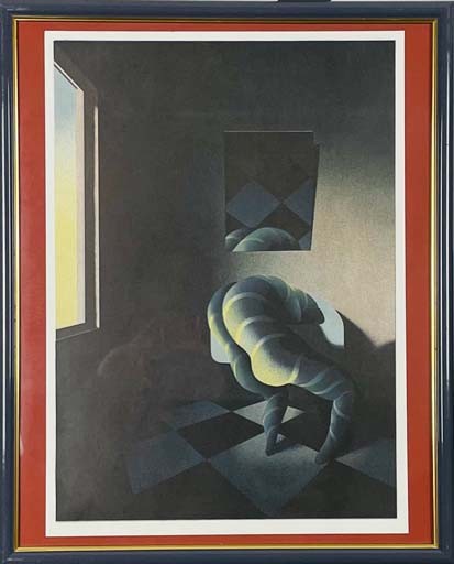 LE MIROIR - FURUDOI Koji (1947-2008) - Lithographie