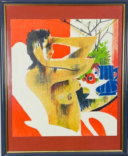 NU - GENTIL Philippe (XX ème siècle) - Lithographie