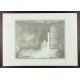 INTERIEUR - BOTTET Nicole (1942- ) - Lithographie