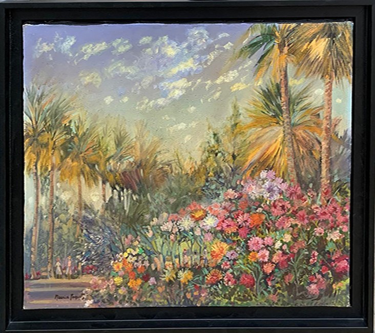 LE JARDIN EXOTIQUE - PAQUOT Maurice (1937-1993) - Huile sur toile