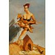 MADAME SPA PHILE, POUCE INDEX LAISSE POUCE INDEX - CEYTAIRE Jean-Pierre (1946-) - Huile sur toile