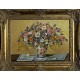 COMPOSITION AU BOUQUET - PEHARTZ (1949-) - Huile sur panneau