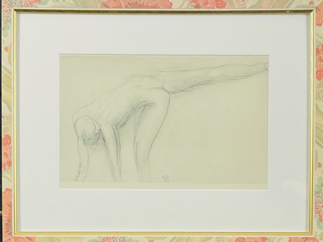 NU S’EXERCANT - RODIN Auguste (d'après) (1840 - 1917) - Héliogravure