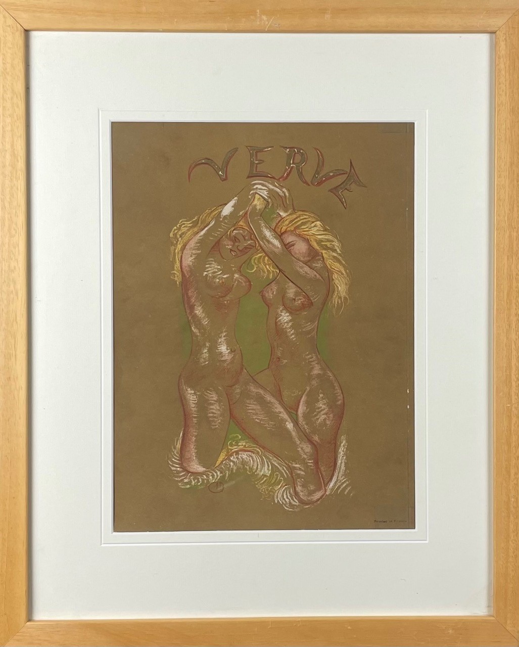 DEUX NUS - MAILLOL Aristide (1861 - 1944) - Lithographie