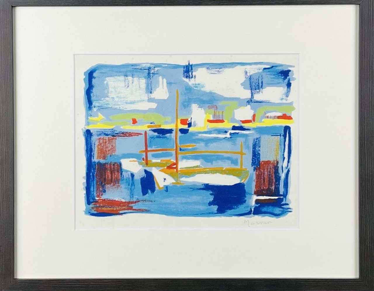MARINE - MORVAN jean-jacques (1928 - 2005) - Lithographie