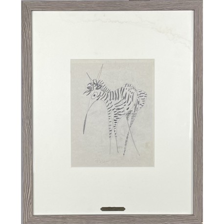 ANIMAL FANTASTIQUE - CADORET Michel (1912 - 1985) - Dessin