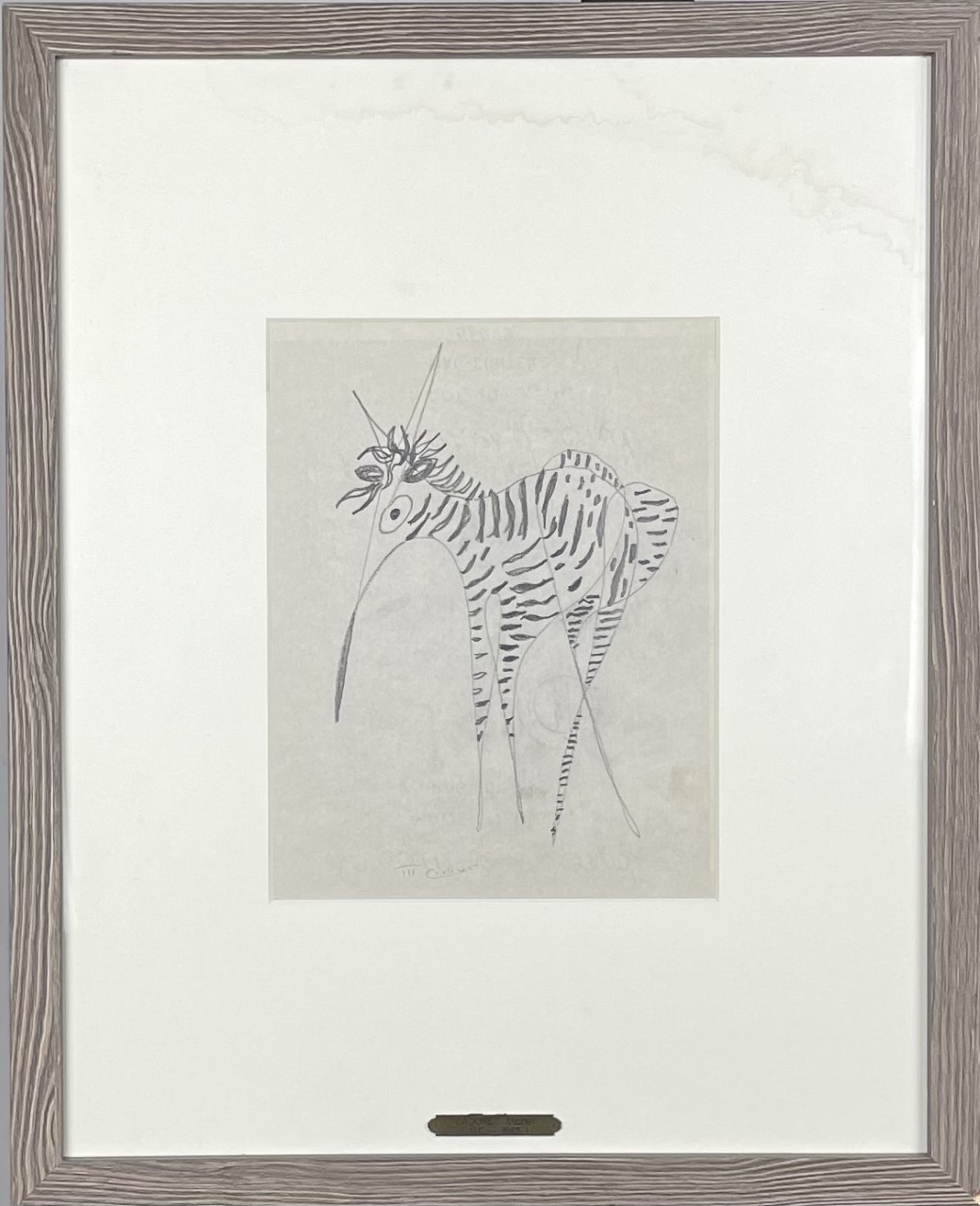 ANIMAL FANTASTIQUE - CADORET Michel (1912 - 1985) - Dessin