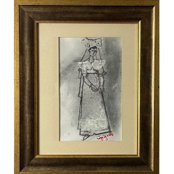 JEUNE FILLE EN COSTUME REGIONAL