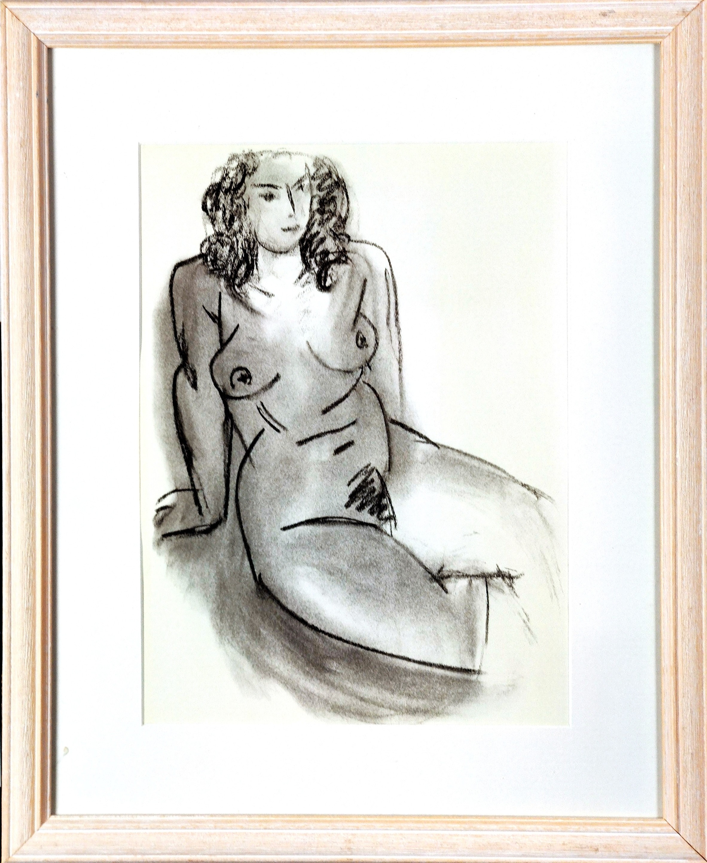 NU - MATISSE Henri ( d'aprés ) (1869 - 1954) - Lithographie