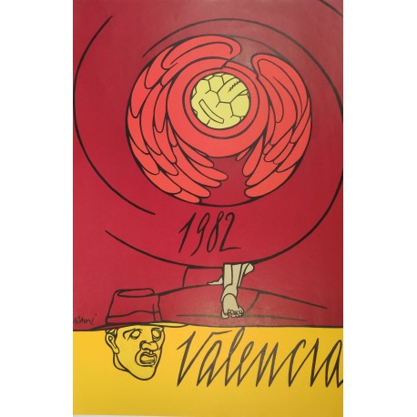 VALENCIA - ADAMI Valerio (1935 - ) - Affiche