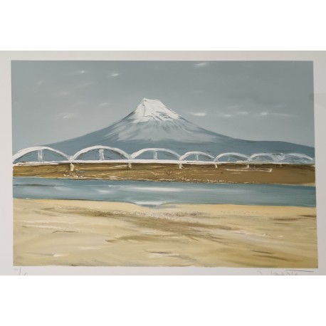 FUJI YAMA - LAPORTE Georges (1926 - 2000) - Lithographie