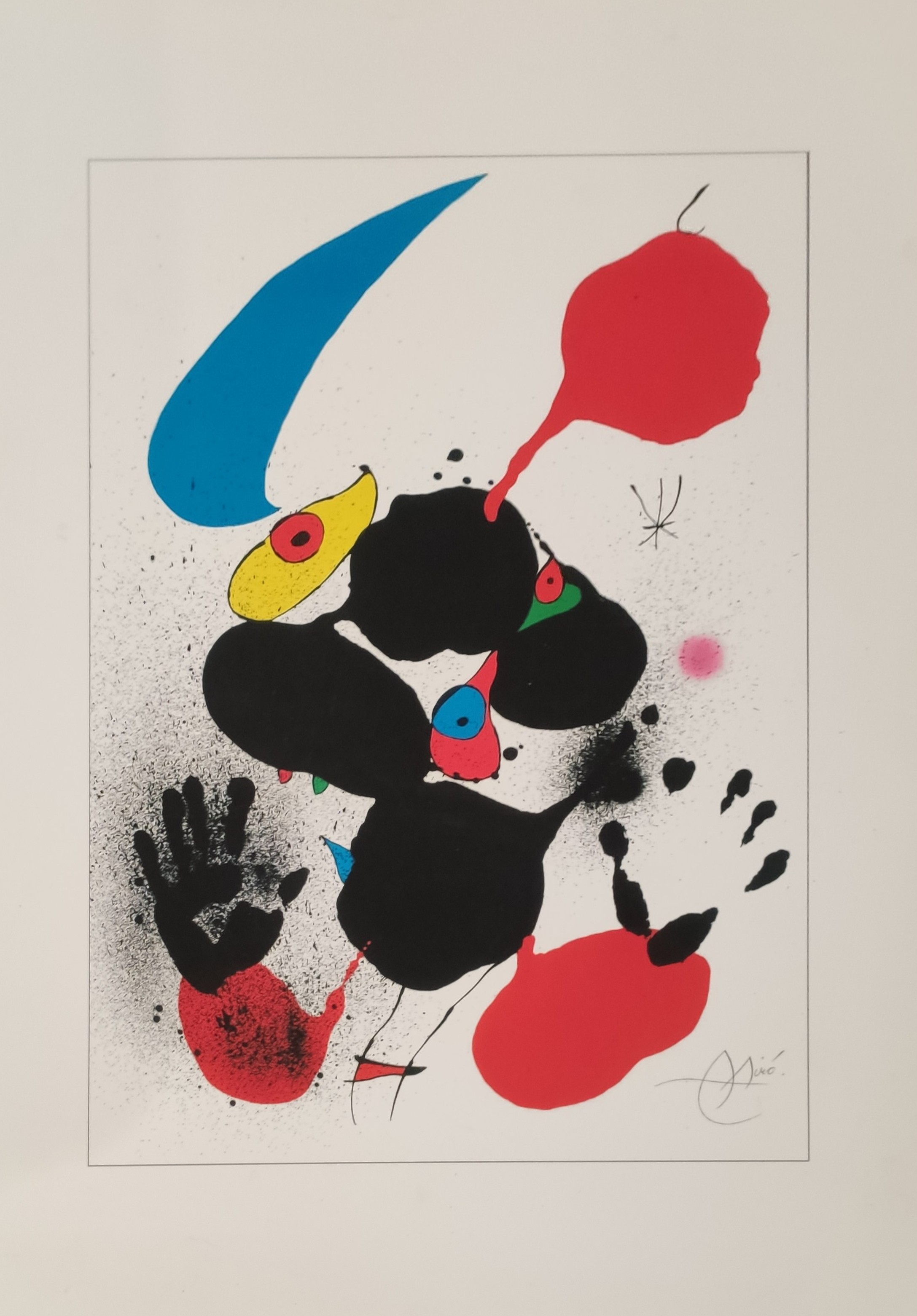 FORMULE CHIMIQUE - MIRO Joan (d'après) (1893 - 1983) - Lithographie