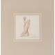 DAME TRINQUANT - WEISBUCH Claude (1927 - ) - Lithographie