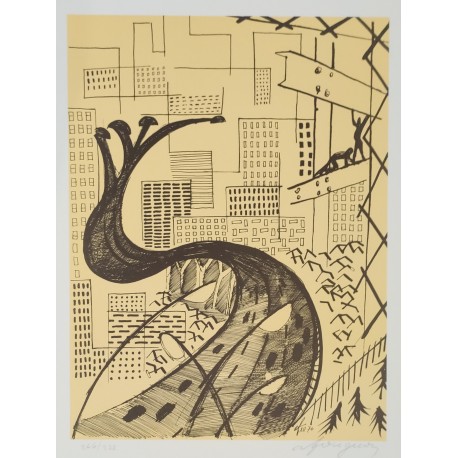 SANS TITRE - FOUGERON André (1913 - 1998) - Lithographie