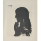 OMBRE DE FEMME - PICASSO Pablo (d'aprés) (1881 - 1973) - Estampe