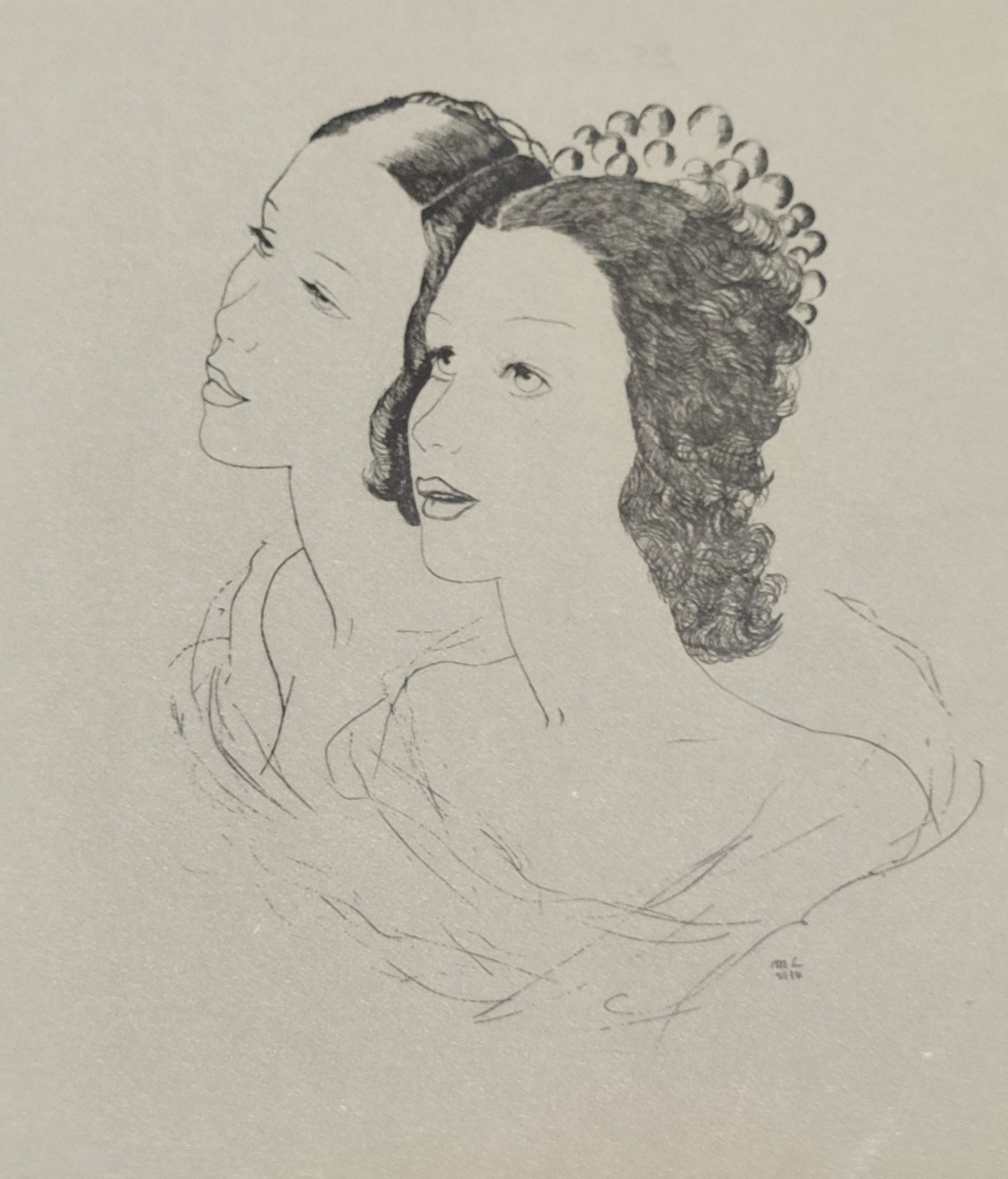 SANS TITRE - LYDIS Mariette (1890 - 1970) - Lithographie