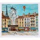 LA LIBERTÉ A PARIS - GANDRE Dan (1938- ) - Lithographie
