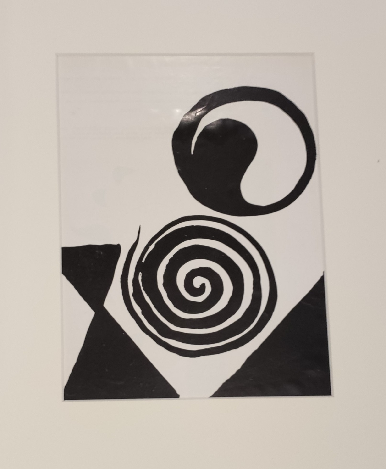 COMPOSITION - CALDER Alexander (D'après) (1898-1976) - Sérigraphie