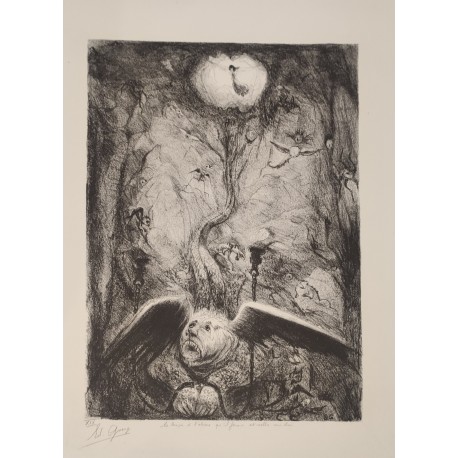 EN ENFER - GOERG Edouard-Joseph (1893 - 1969) - Lithographie