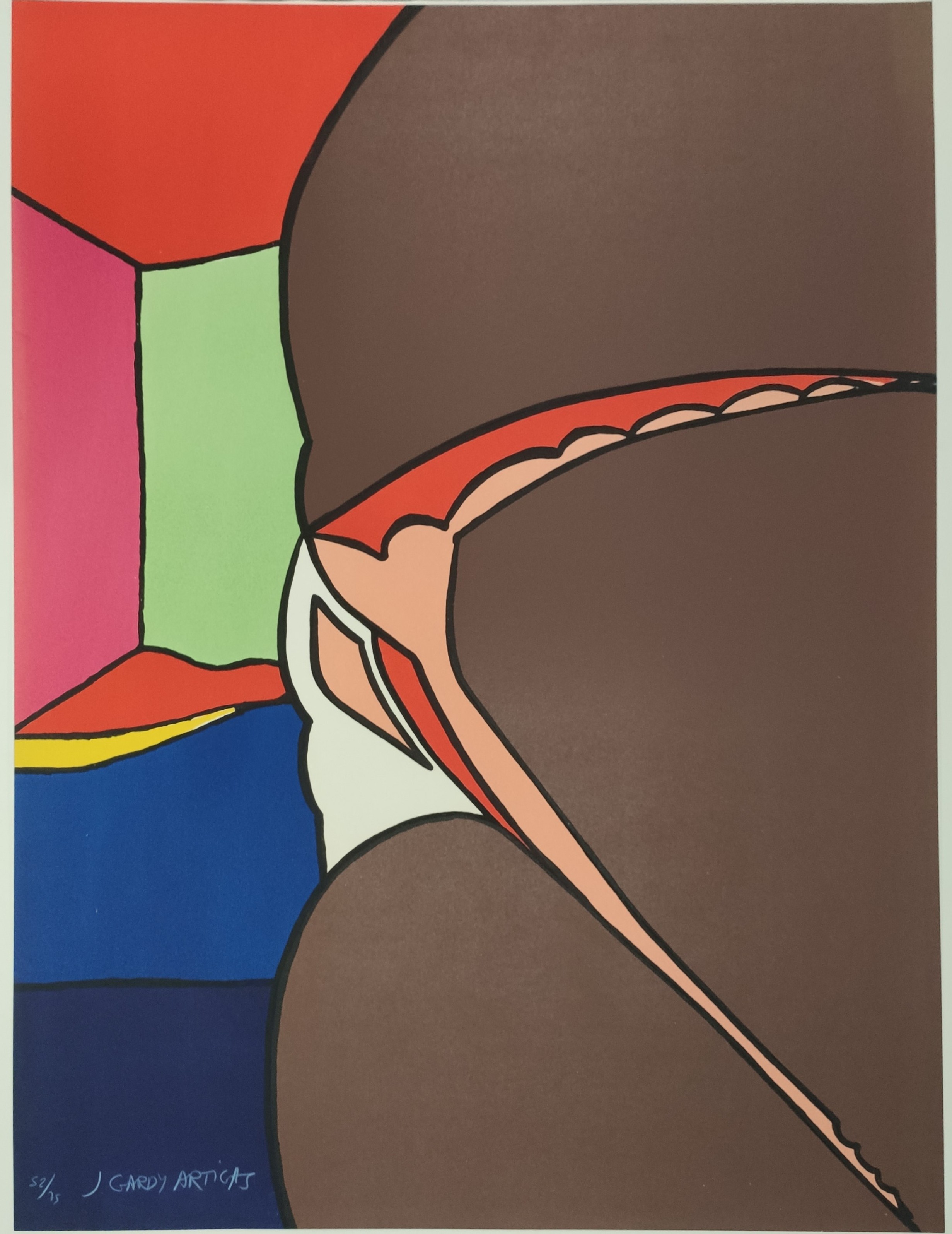 SANS TITRE - GARDY ARTIGAS Joan (1938 - ) - Lithographie