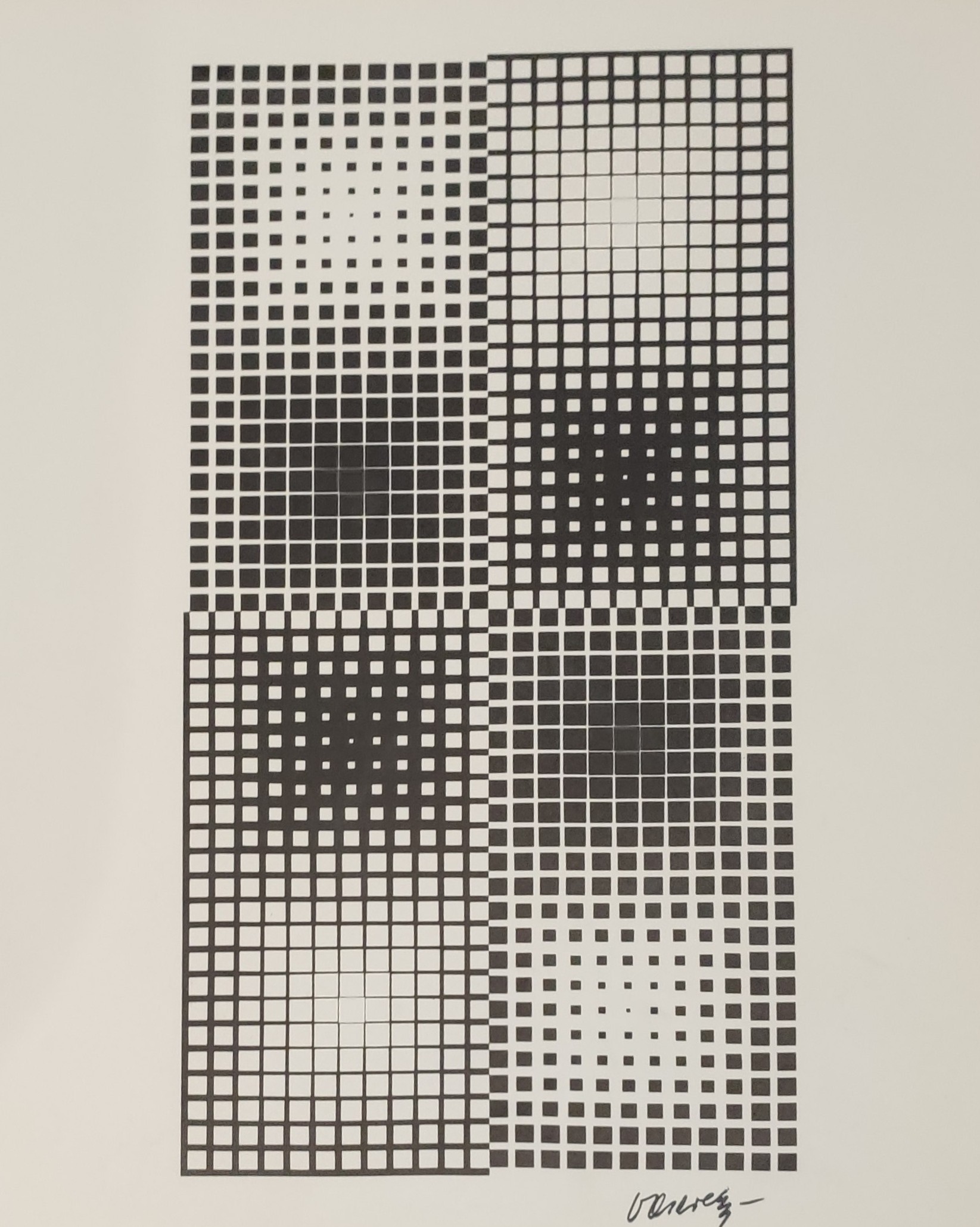 BINOVAE - VASARELY Victor (1908 - 1997) - Sérigraphie