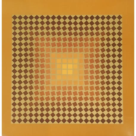 CTA-105-OR - VASARELY Victor (1908 - 1997) - Sérigraphie