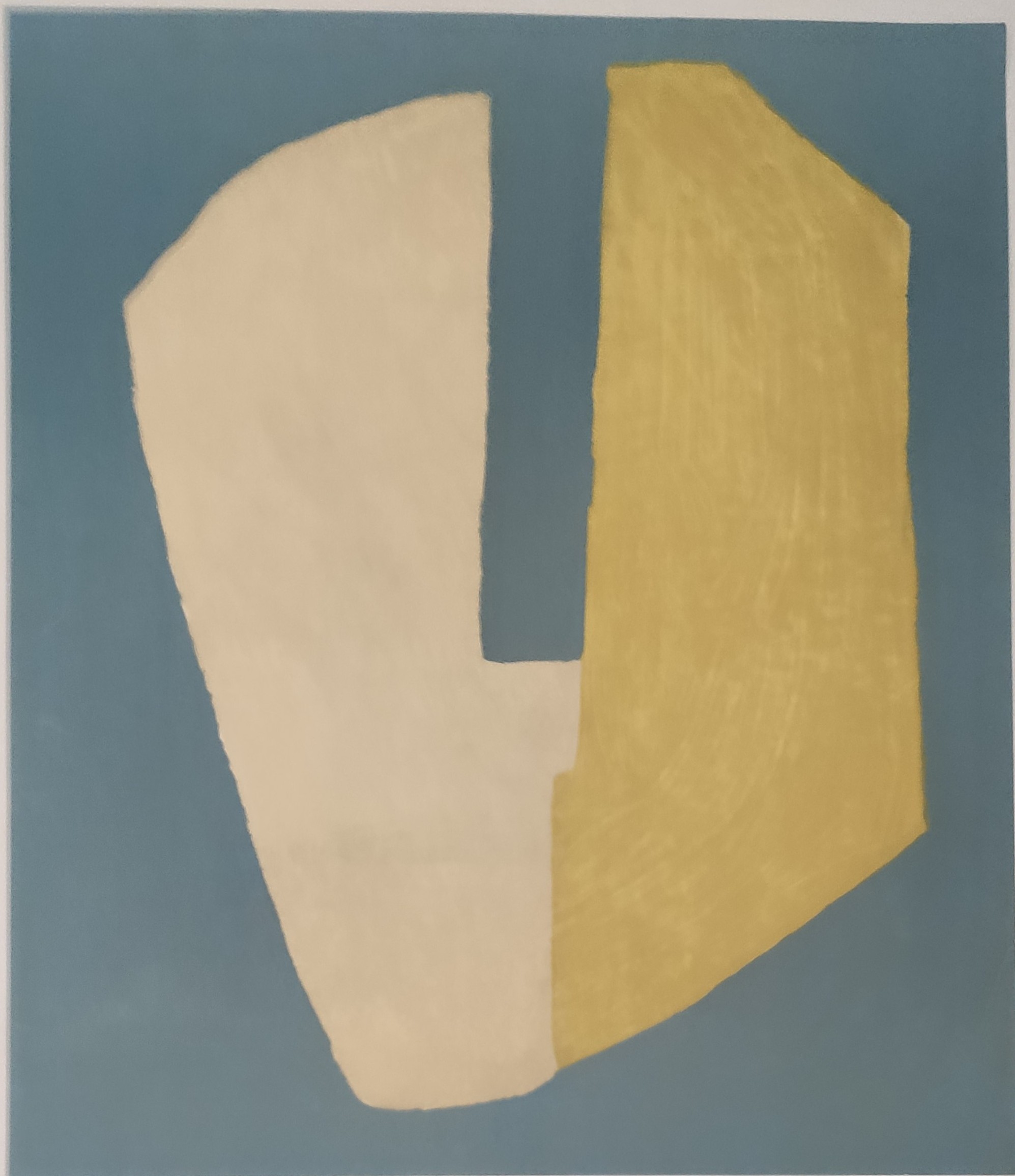 COMPOSITION TRICOLORE - POLIAKOFF Serge (1900 - 1969) - Lithographie