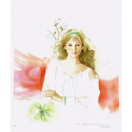 LE REGARD DE FEMME - BERTRAN (1929 - ) - Lithographie