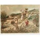 PROMENADE CHAMPETRE - LALANDE Jacques (1921 - ) - Lithographie