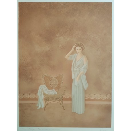 SANS TITRE - RETIVAT Anne ( 1945 - ) - Lithographie