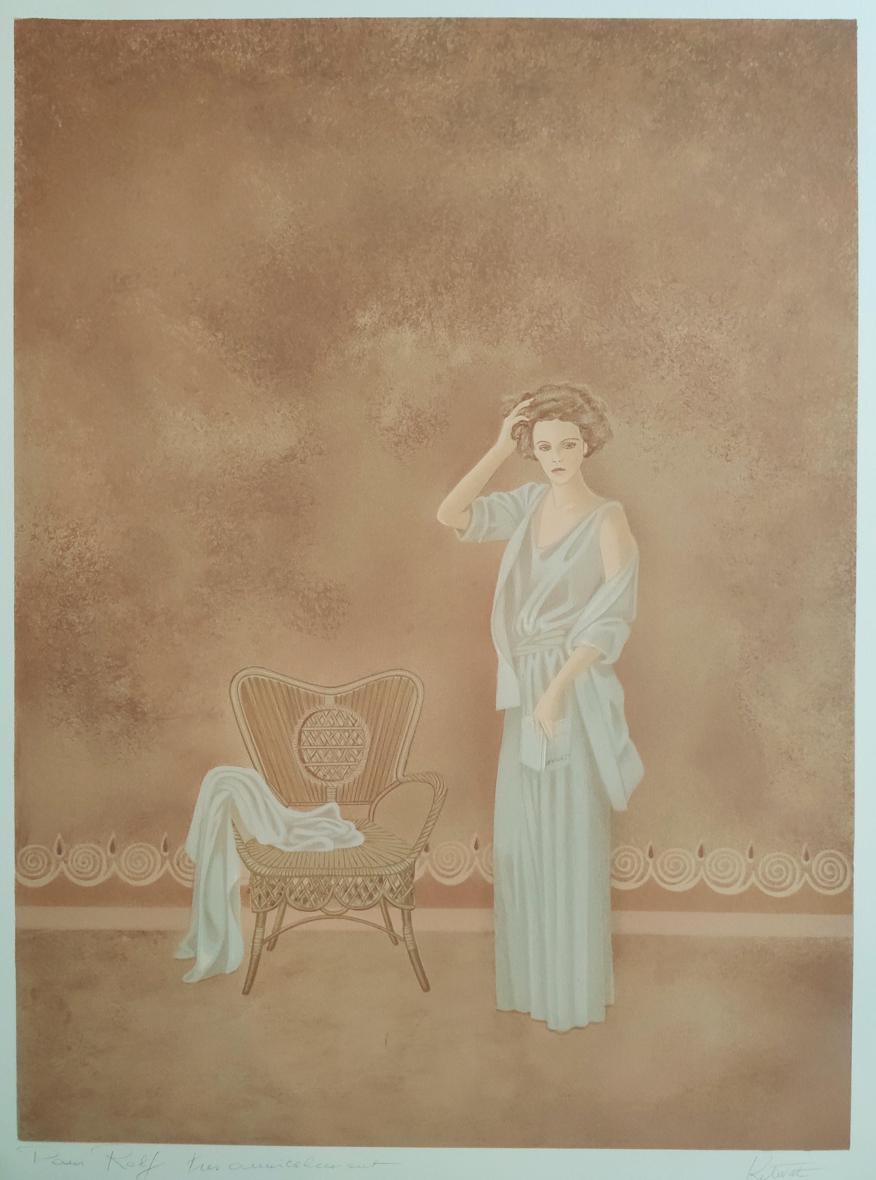 SANS TITRE - RETIVAT Anne ( 1945 - ) - Lithographie