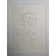 JEUNE FILLE AUX FLEURS - COQUILLAY Jacques (1935 ) - Gravure