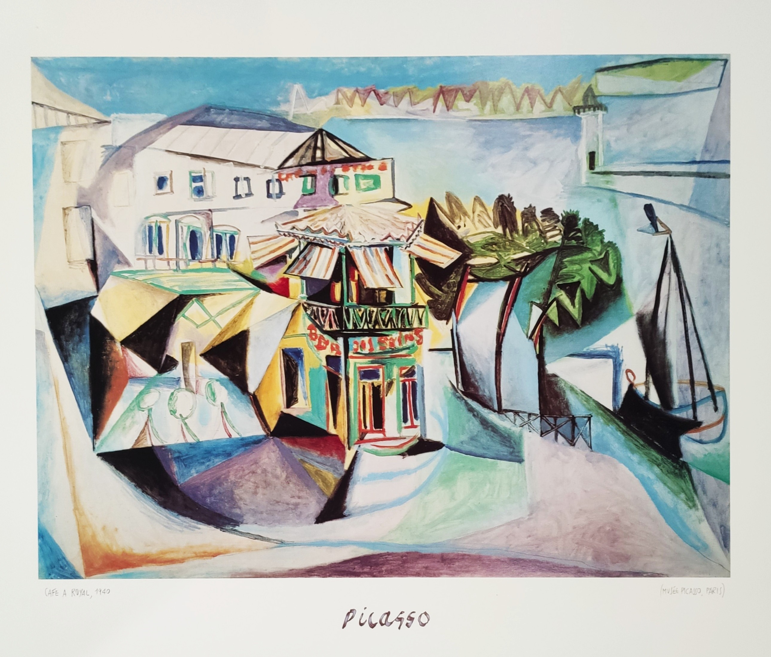 CAFE A ROYAL, 1940 - PICASSO Pablo (d'aprés) (1881 - 1973) - Print