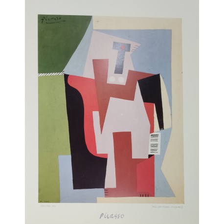 COMPOSITION - PICASSO Pablo (d'aprés) (1881 - 1973) - Print