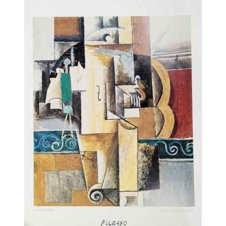 VIOLON ET QUITARE - PICASSO Pablo (d'aprés) (1881 - 1973) - Print