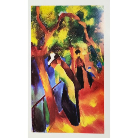 LA PROMENADE - MACKE Auguste (1887-1914) - Print