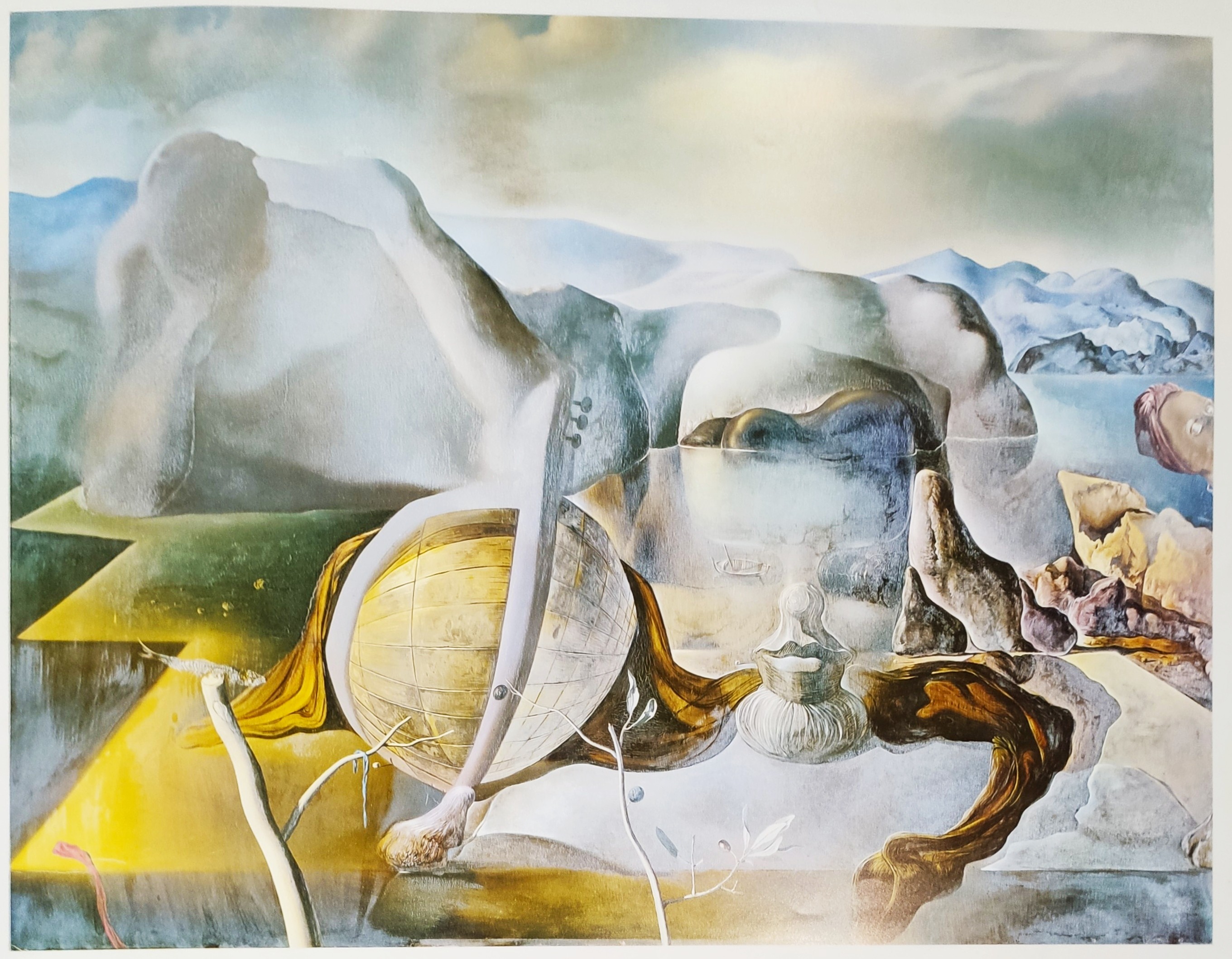 PAYSAGE SURREALISTE - DALI Salvador ( d’après) (1904 - 1989) - Print