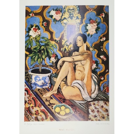 FIGURE DECORATIVE - MATISSE Henri ( d'aprés ) (1869 - 1954) - Print