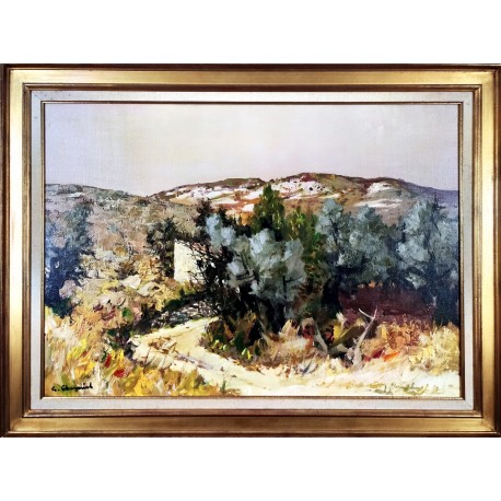 LE CABANON - CHEYSSIAL Georges-Robert (1907 ) - Huile sur toile