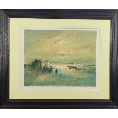 LE PORT - NOQUET Jean-Michel (1950 ) - Lithographie